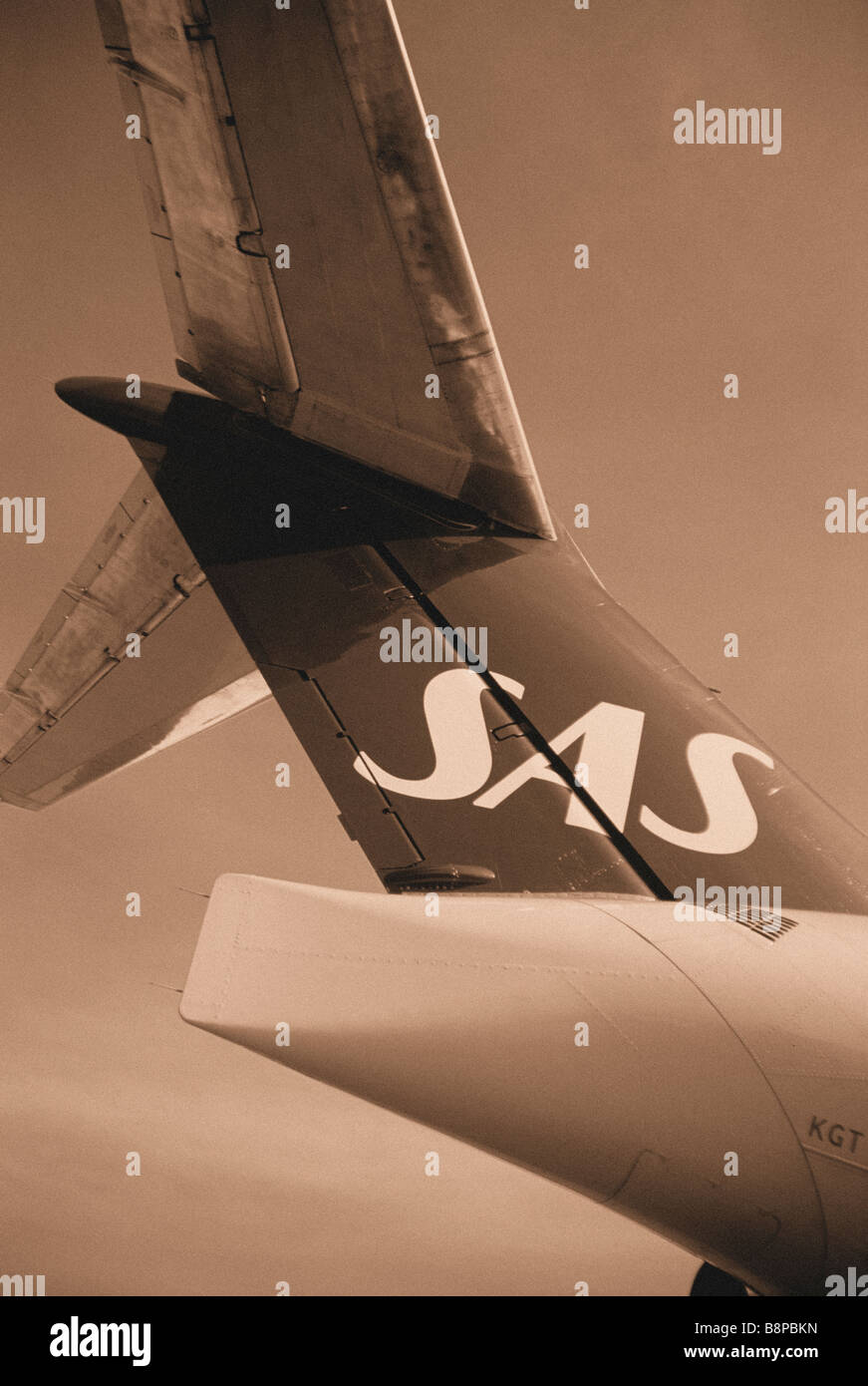 Tail sas aircraft hi-res stock photography and images - Alamy