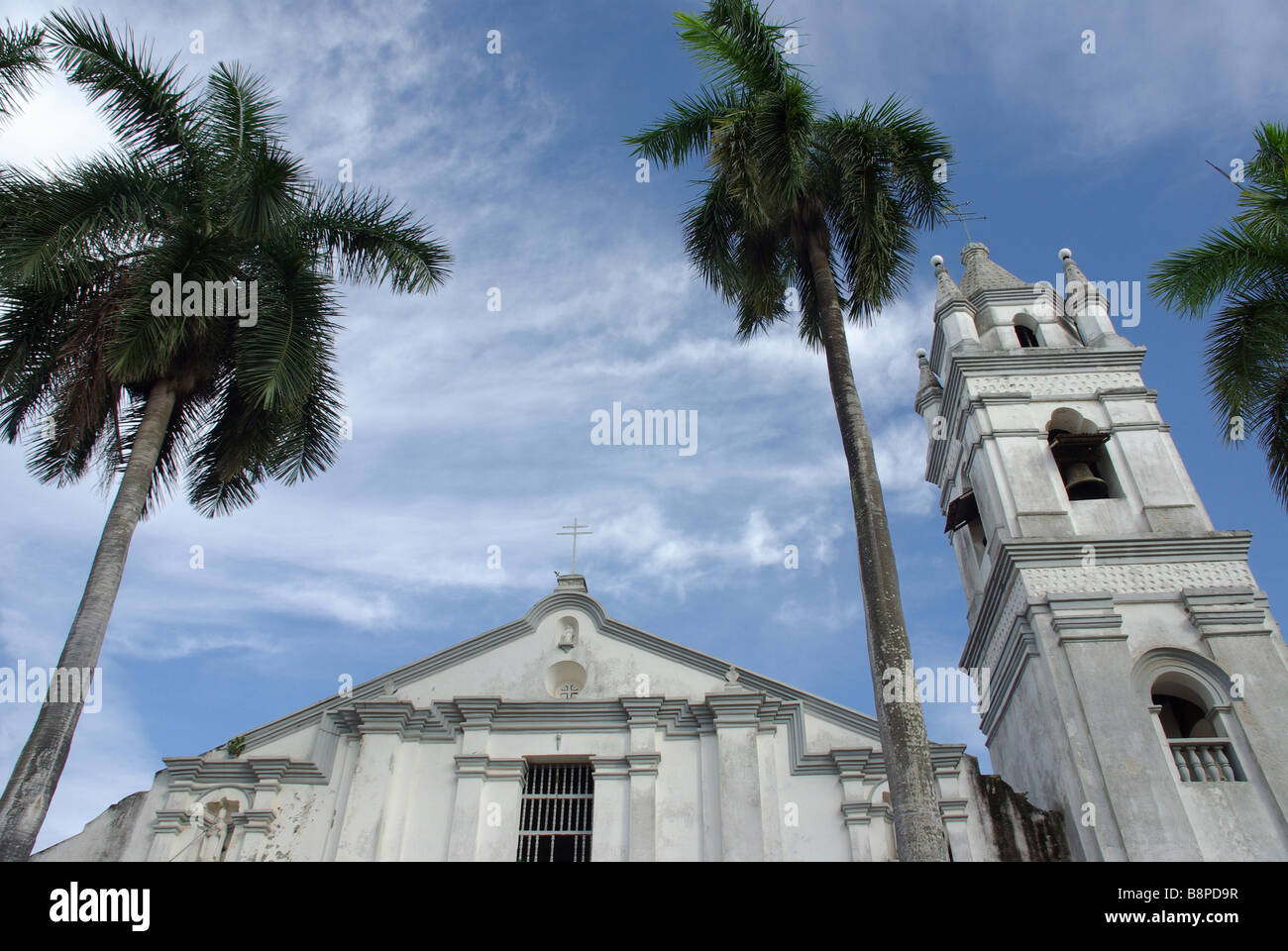 Iglesia de San Atanacio, Villa de Los Santos, Los Santos Province, Panama Stock Photo