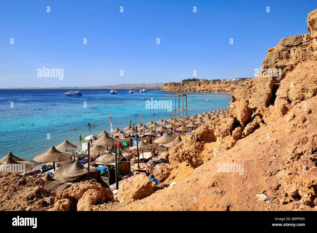 El Fanar beach in Sharm el Sheikh Naama bay Sinai Peninsula Egypt Stock  Photo - Alamy