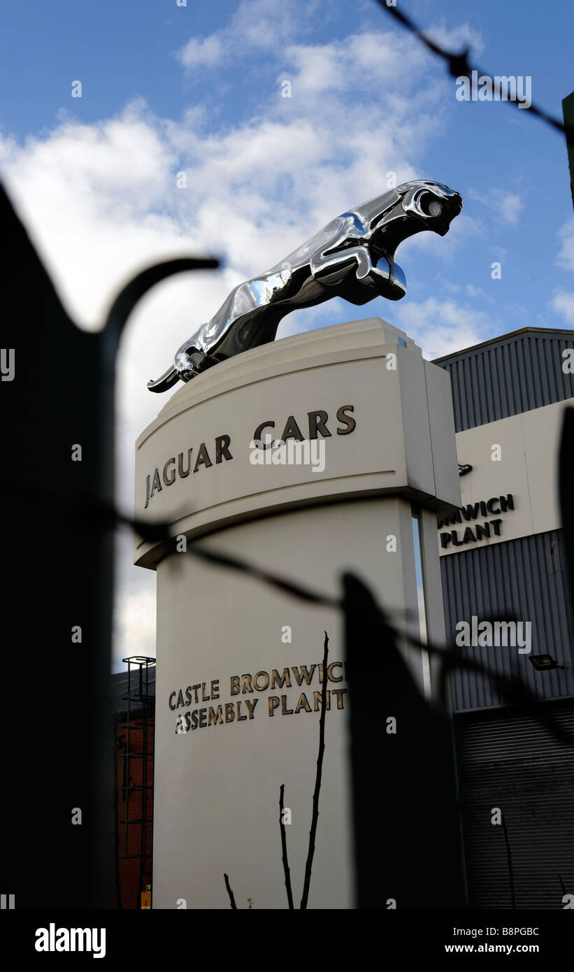 Jaguar cars plant at Castle Bromwich, Birmingham Stock Photo Alamy