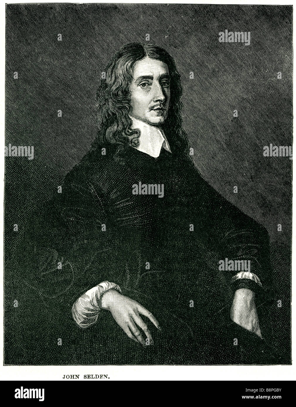 John Selden (December 16, 1584 – November 30, 1654) was an English jurist, scholar of England's ancient laws and constitution an Stock Photo