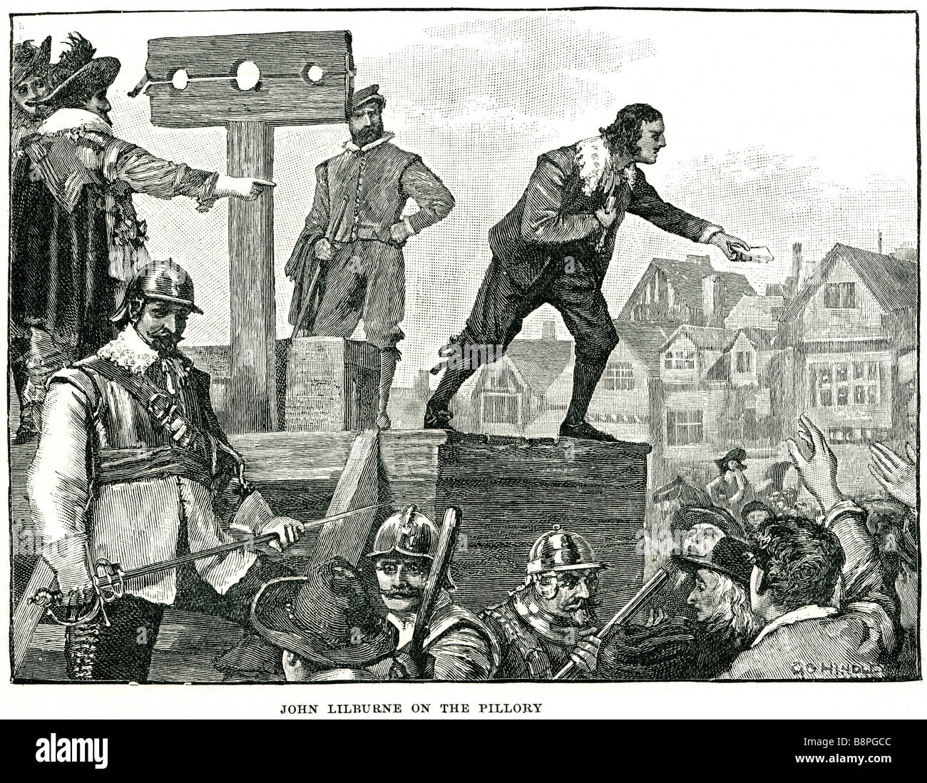 john lilburne on the pillory John Lilburne (1614 – 29 August 1657), also known as Freeborn John, was an agitator in England befo