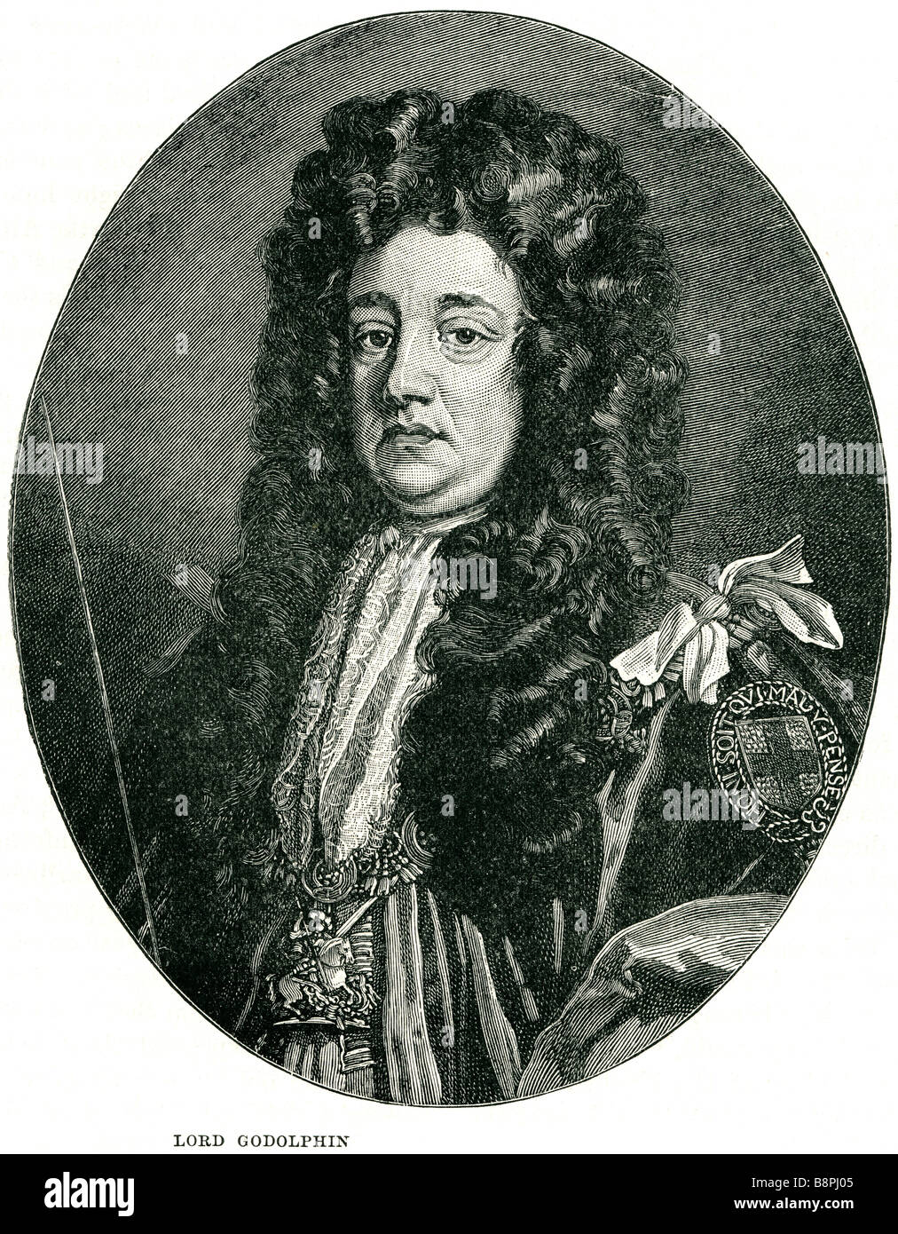 Sidney godolphin, 1st earl of godolphin hires stock photography and