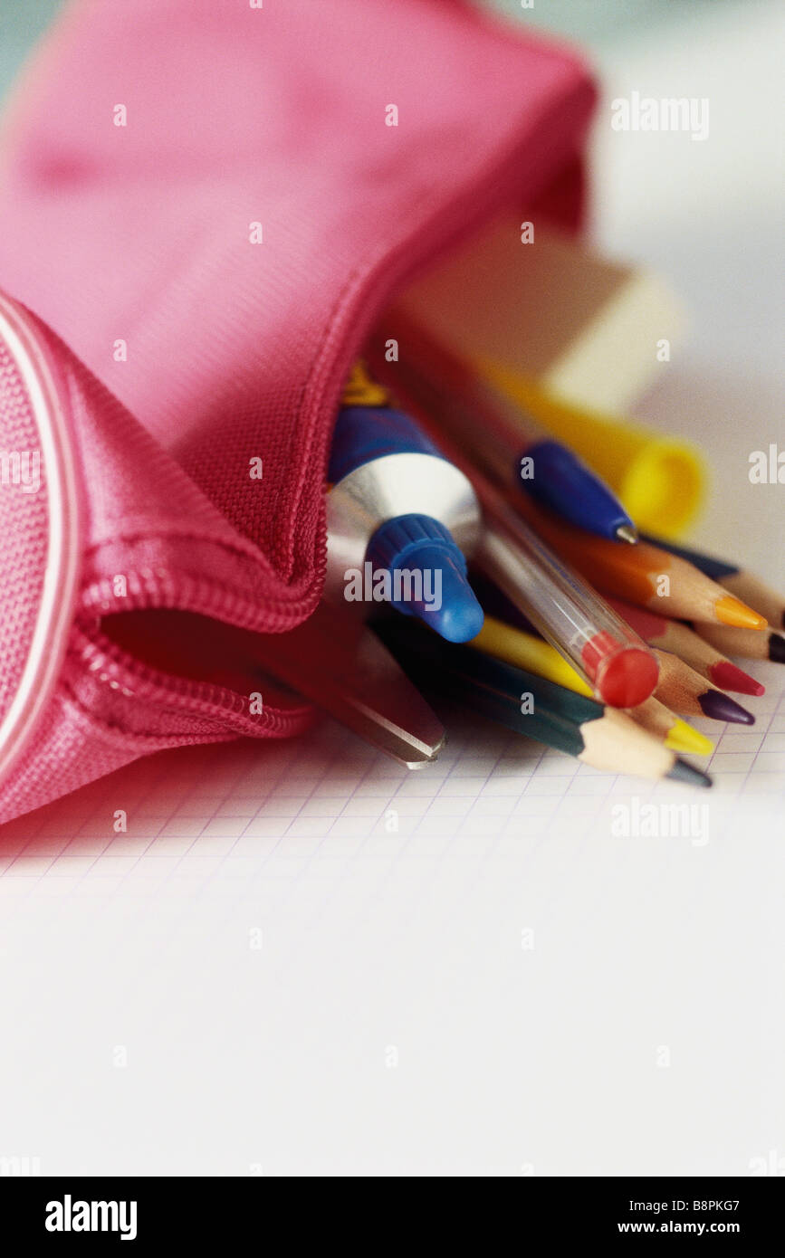 7,512 Red Pencil Case Images, Stock Photos, 3D objects, & Vectors