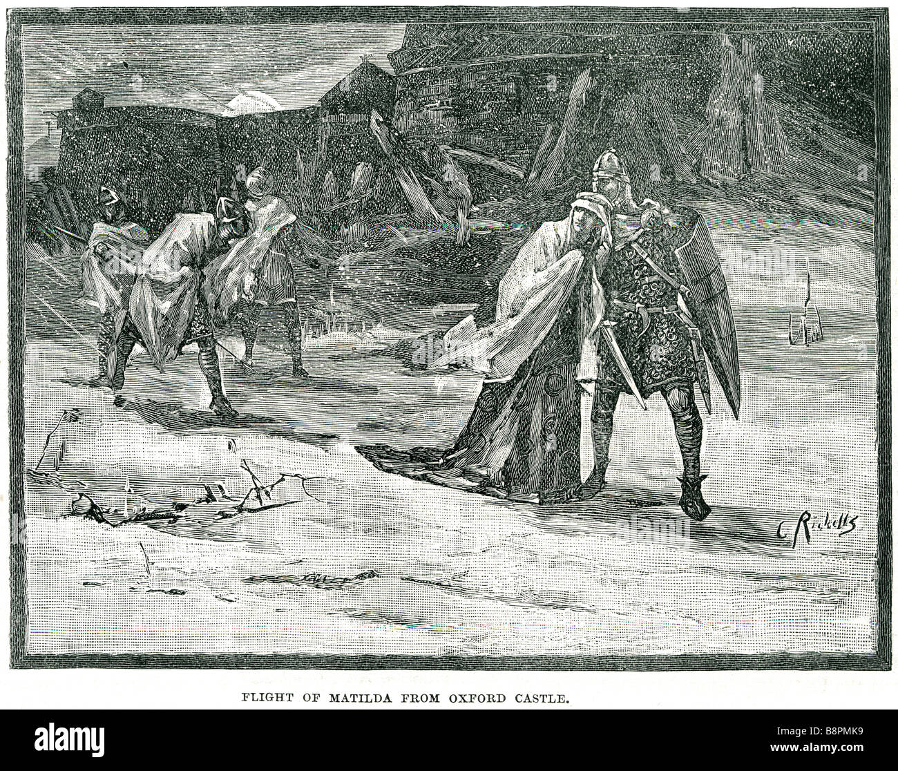 flight of matilda from oxford castle Empress Matilda, also known as