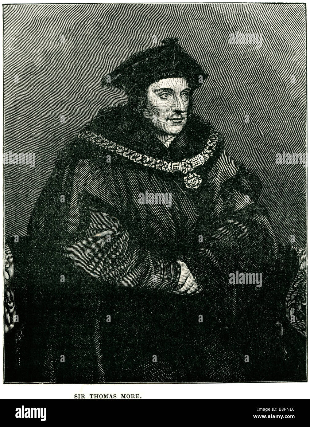 Sir Thomas More 1478 1535 English lawyer author statesman Renaissance humanist scholar Lord Chancellor Stock Photo