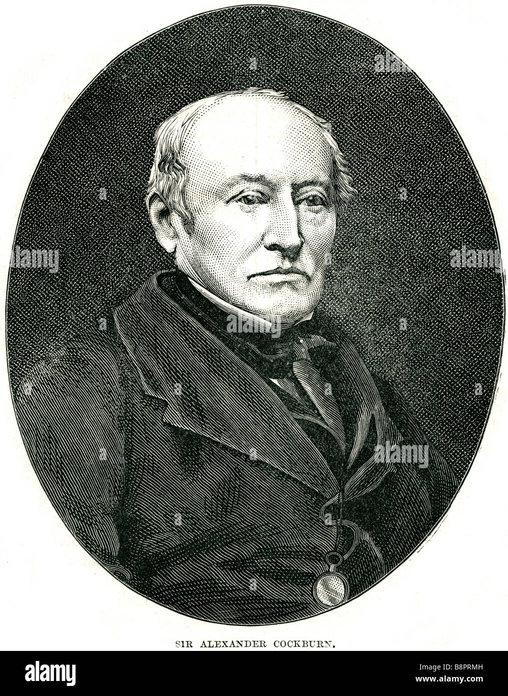 Sir Alexander cockburn 1802 1880 English lawyer politician judge James Edmund Stock Photo