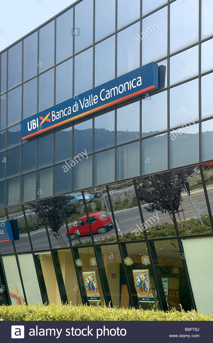Ubi Banca Unione Di Banche Italiane Stock Photo Alamy