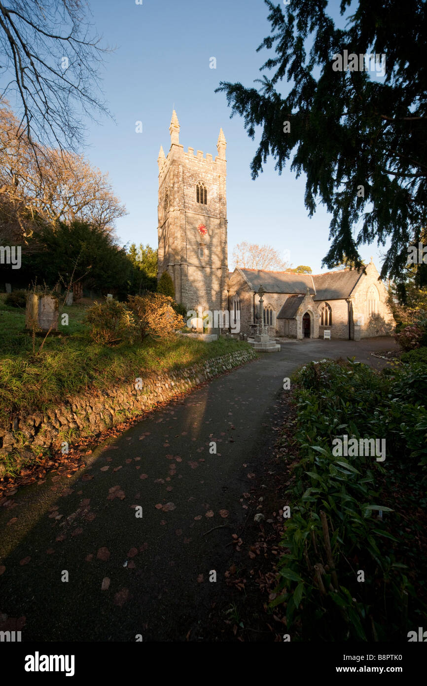 Kenwyn church, Truro Stock Photo Alamy