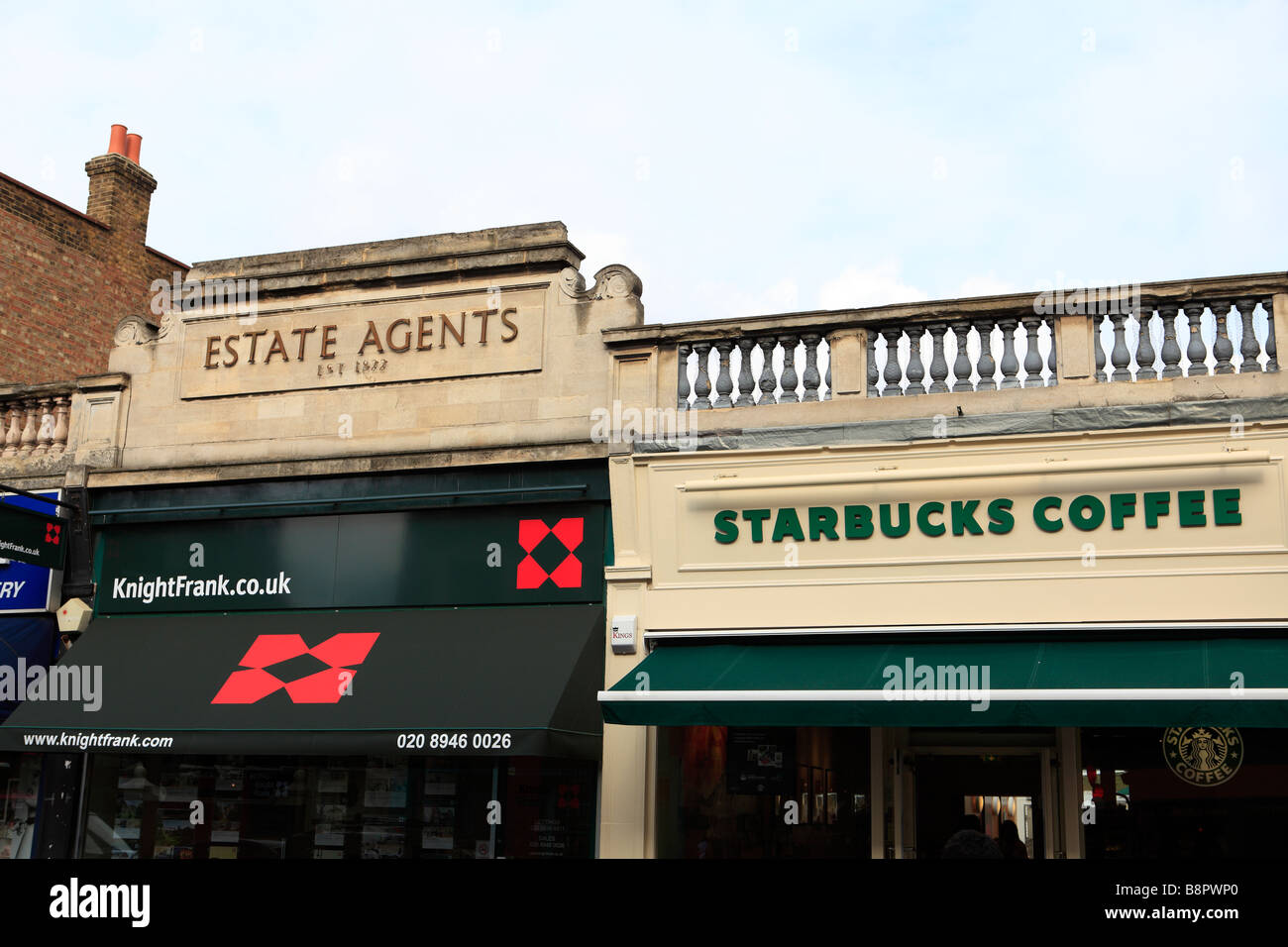 united kingdom south west london wimbledon village shops in the high