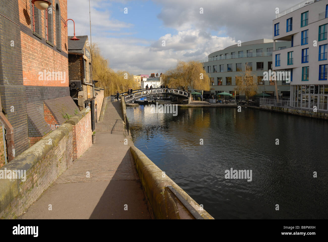 Regents Canal at Camden Town London Stock Photo
