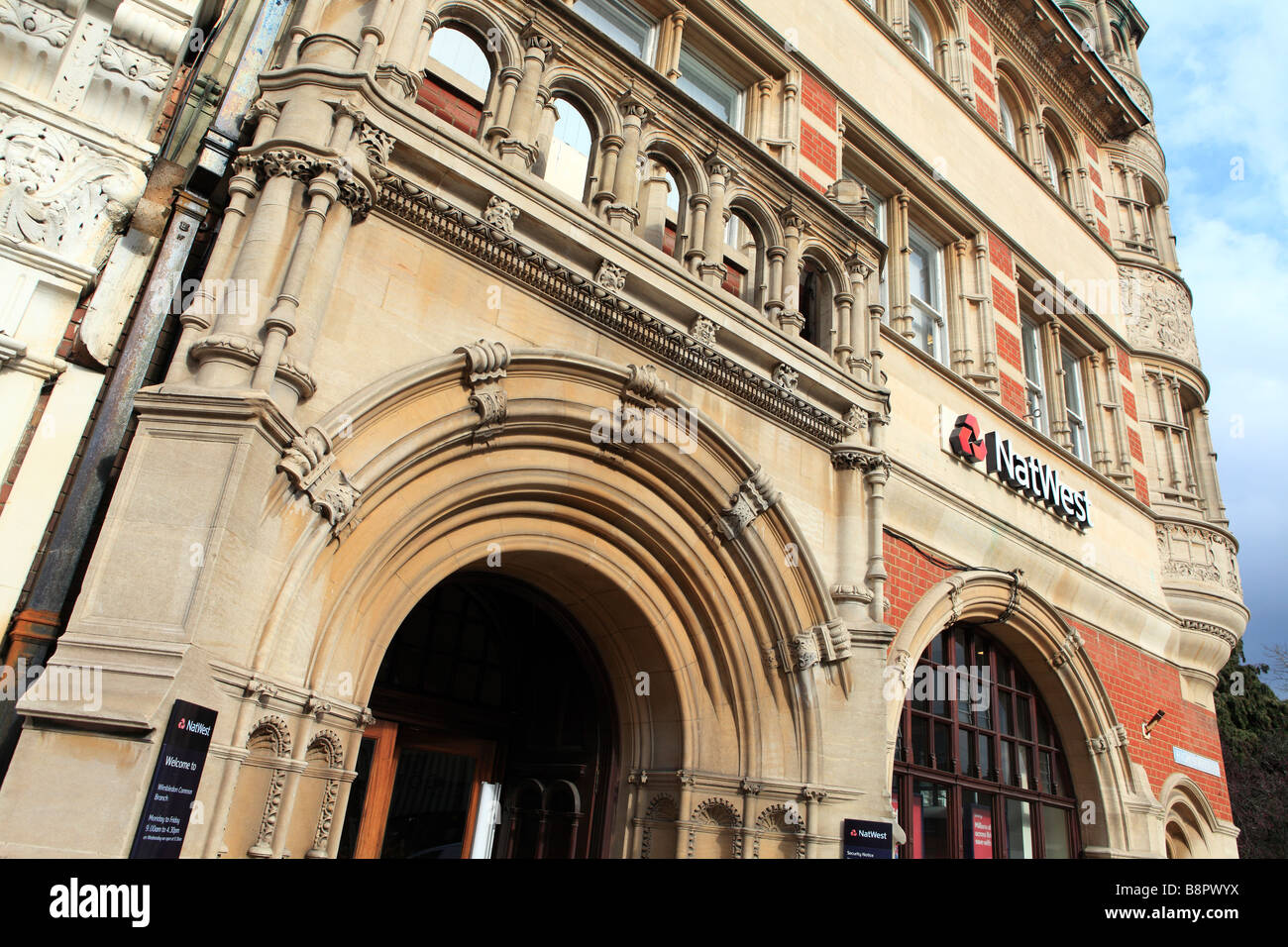 united kingdom south west london wimbledon village the natwest bank in