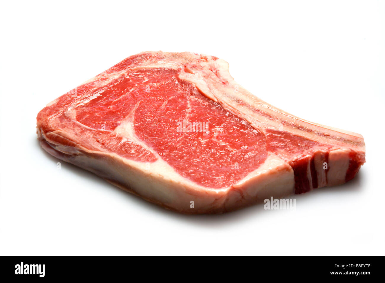 Beef rib grilling steak Stock Photo