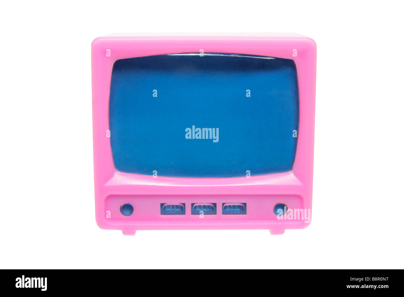 Miniature TV Set Stock Photo - Alamy