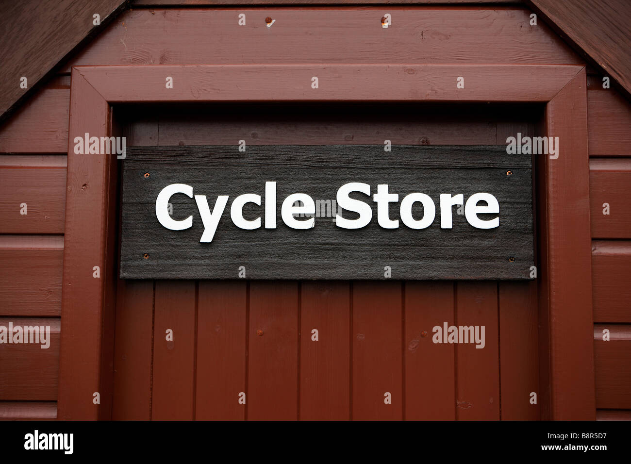 Cycle Store Stock Photo