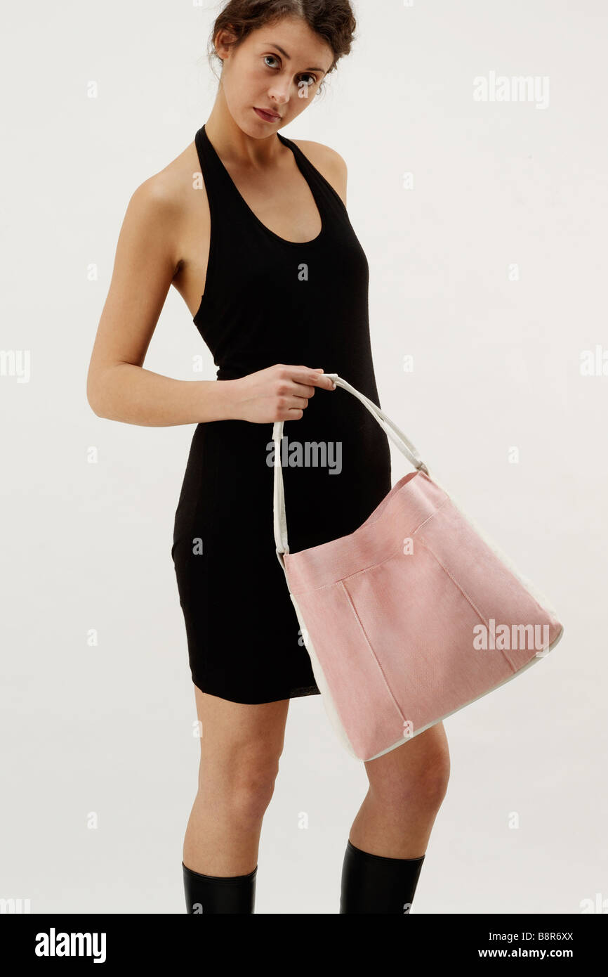 Girl, Bag, Fashion Stock Photo Alamy