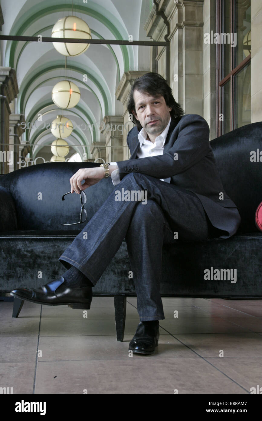 Peter Saville in Manchester 2008 Stock Photo