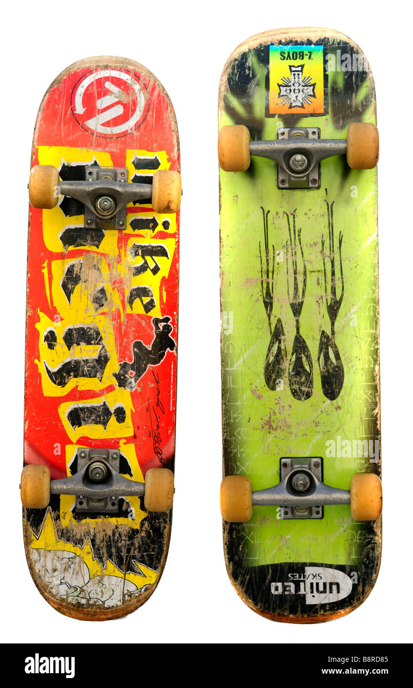 Skateboard deck Cut Out Stock Images & Pictures Alamy