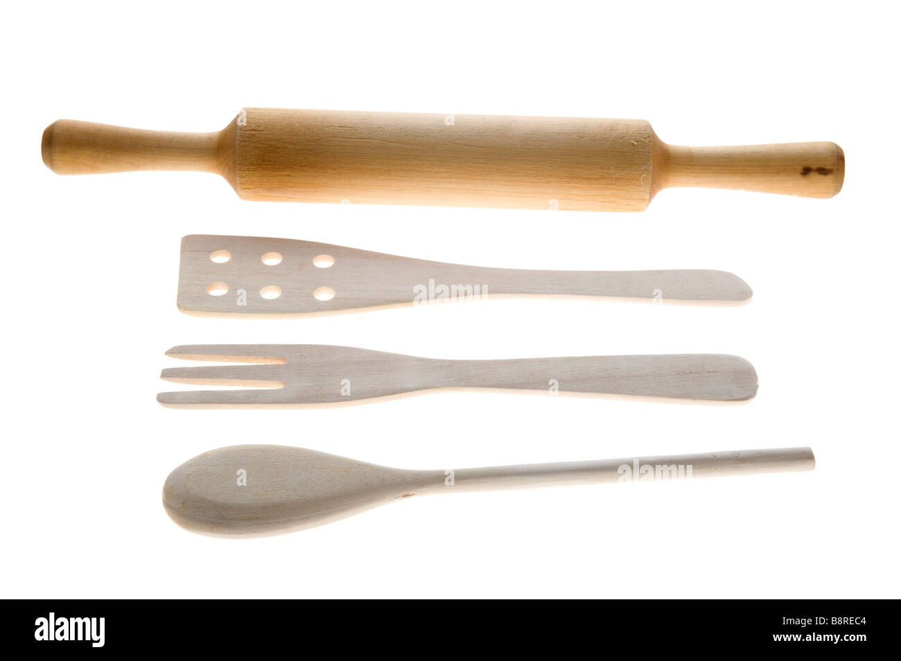 object on white wood kitchen utensil Stock Photo Alamy