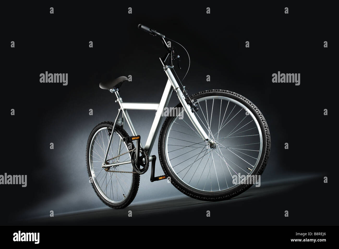 Dark bicycle hi-res stock photography and images - Alamy