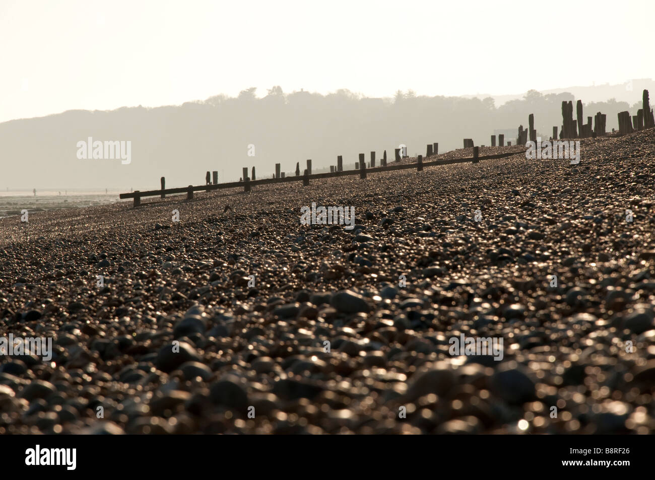 Winchelsea beach, East Sussex, England, landscape Stock Photo