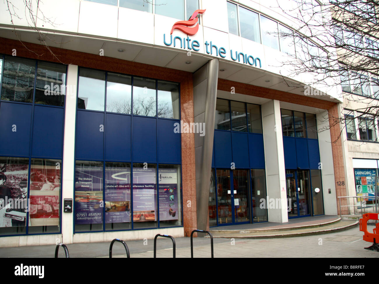 The front entrance to the Transport and General Workers' Union Central