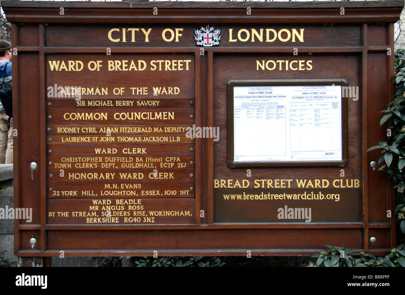 Bread street ward hires stock photography and images Alamy