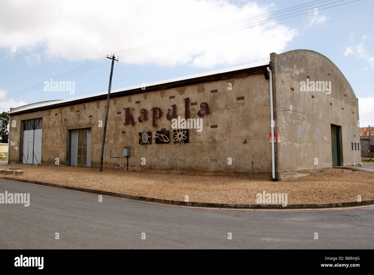 Outside kapula candle factory patterson hires stock photography and