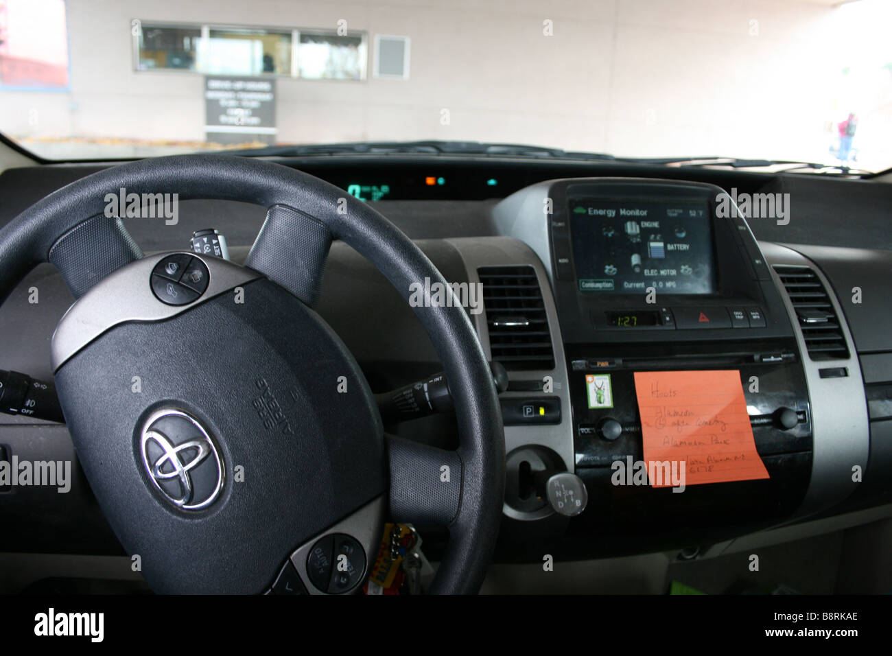 Prius dashboard hires stock photography and images Alamy
