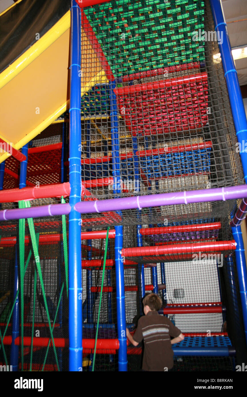 indoor play gym, gymnastics, fun for kids Stock Photo Alamy