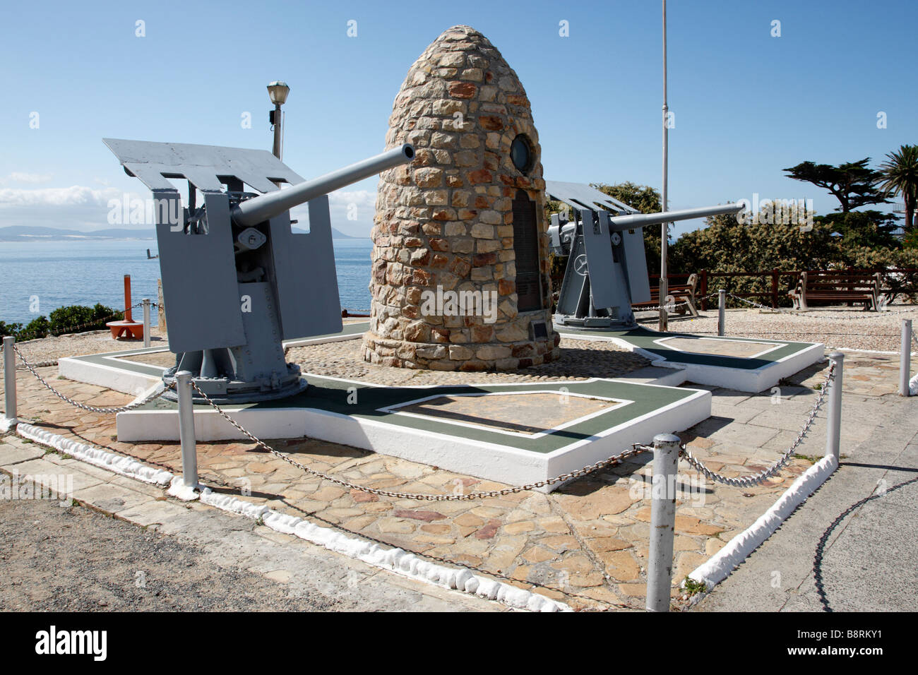 the war memorial hermanus south africa Stock Photo