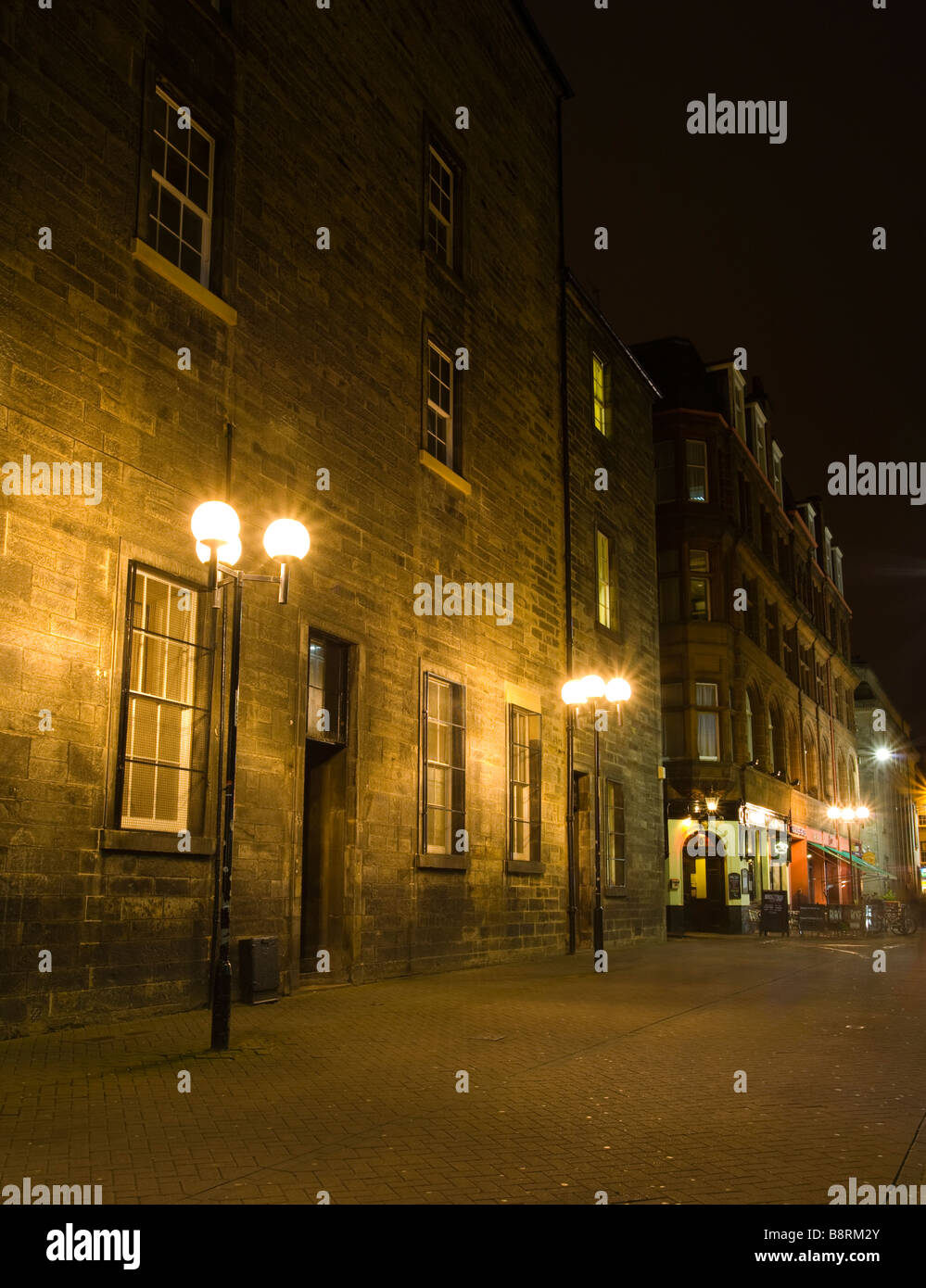 Scotland Edinburgh Rose Street The narrow Rose Street Stock Photo Alamy
