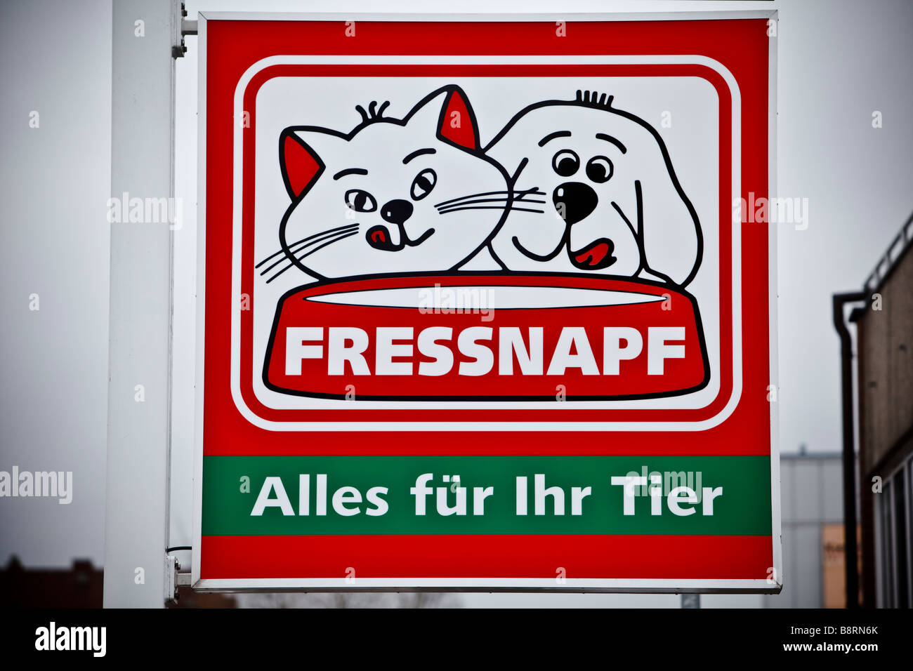 Fressnapf store logo sign Stock Photo
