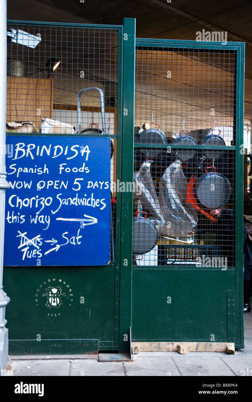 London food market hi-res stock photography and images - Alamy