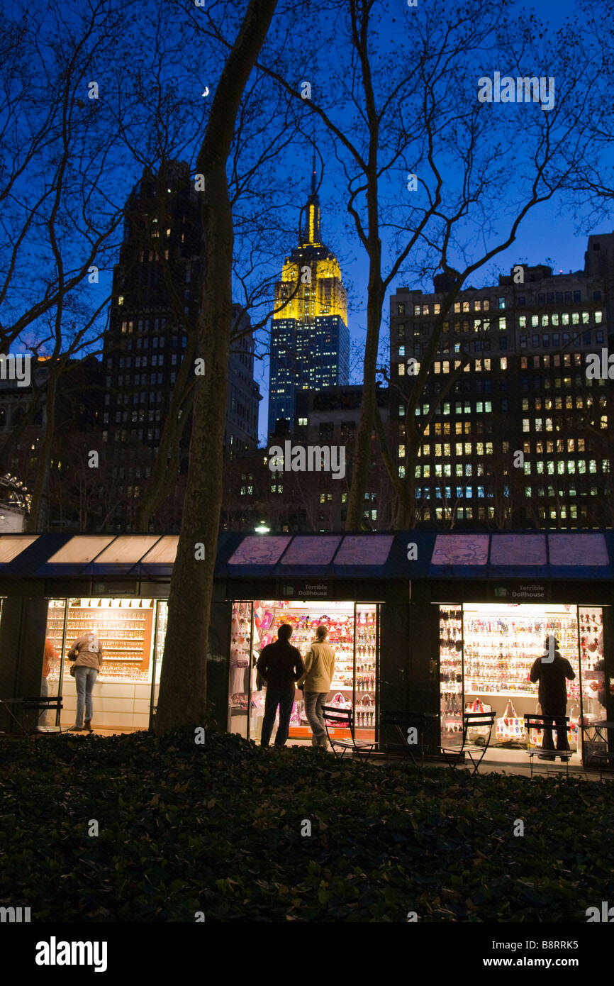 Holiday Market Fire Bryant Park 2025 Nyc Willy Julietta