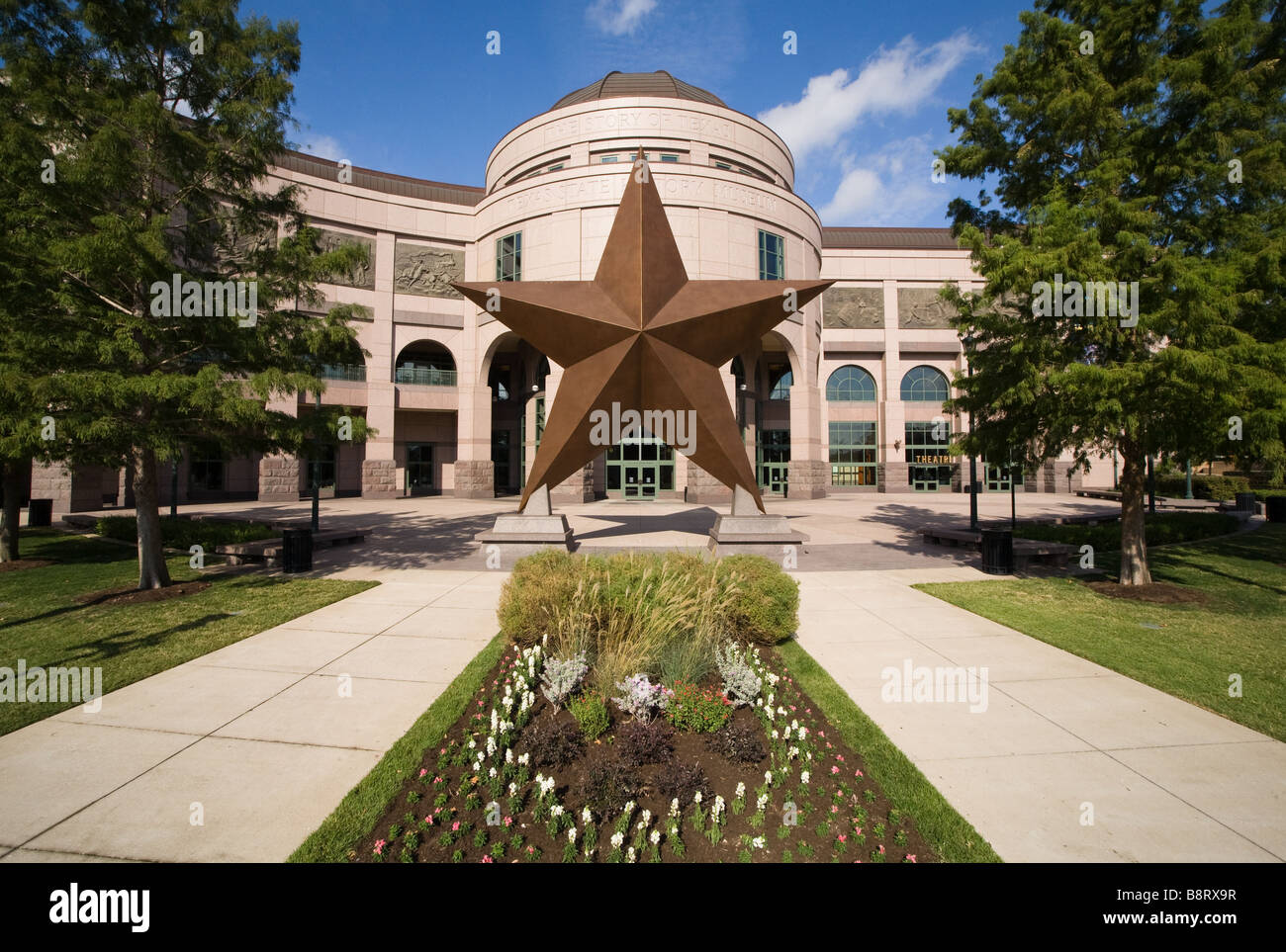 Austin, Texas Texas State History Museum Story of Texas Stock Photo