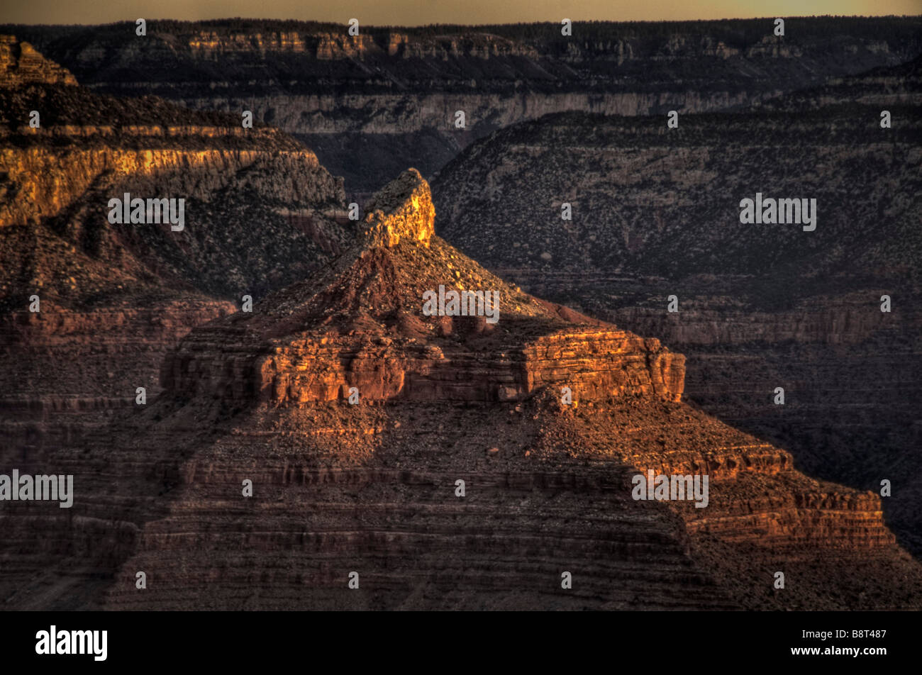 Grand canyon national park isis temple hi-res stock photography and ...