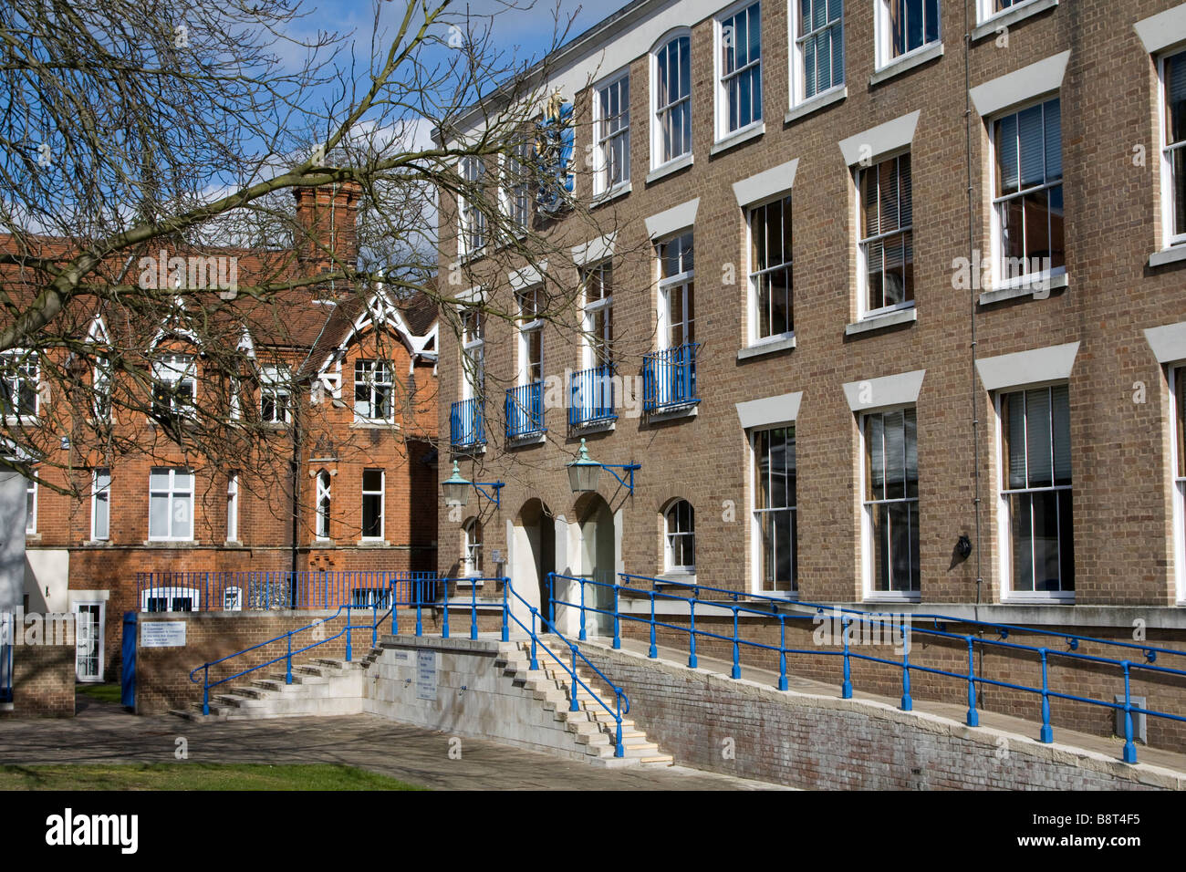 new shire hall bury st edmunds suffolk town england uk gb Stock Photo