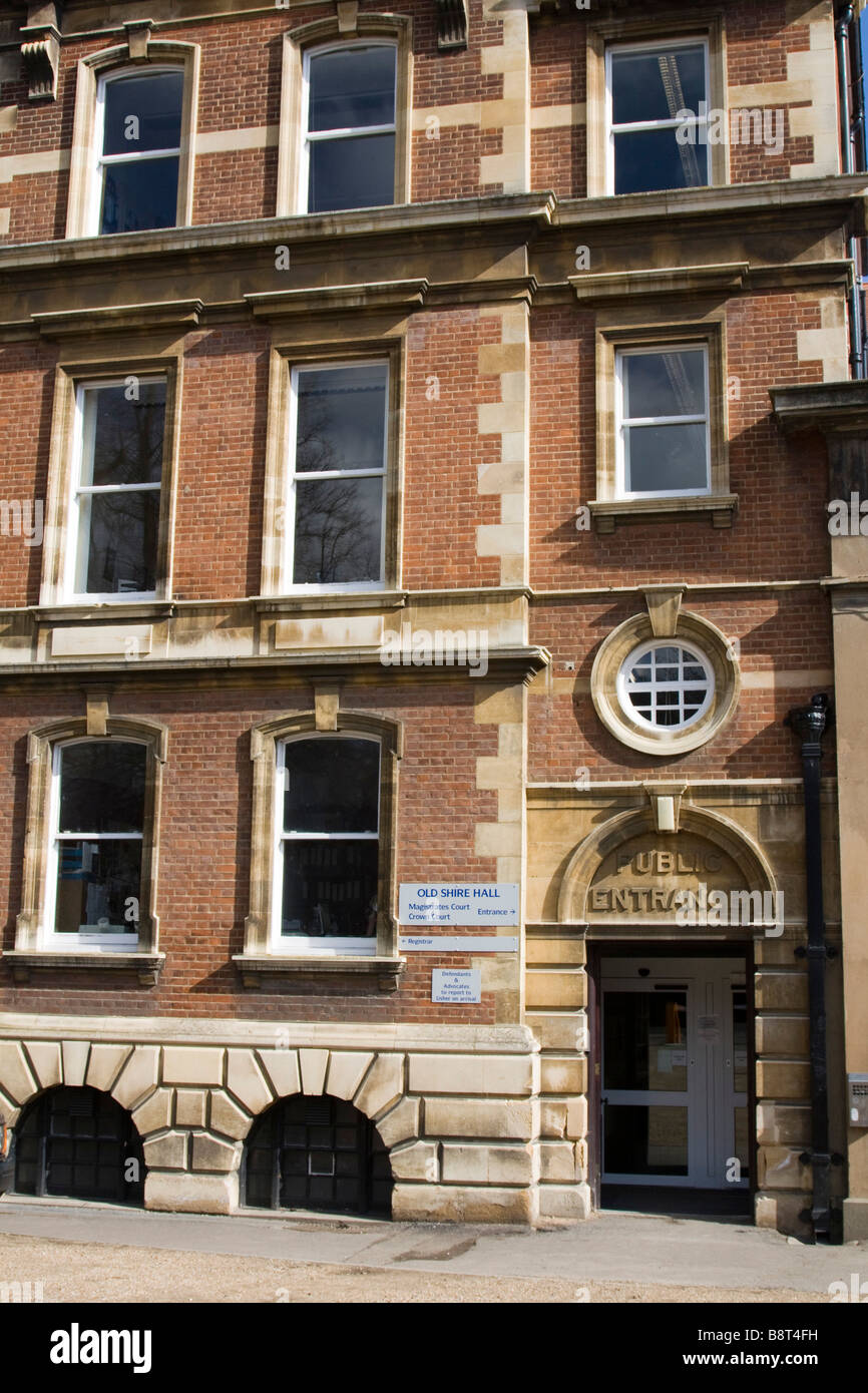 old shire hall bury st edmunds suffolk town england uk gb Stock Photo