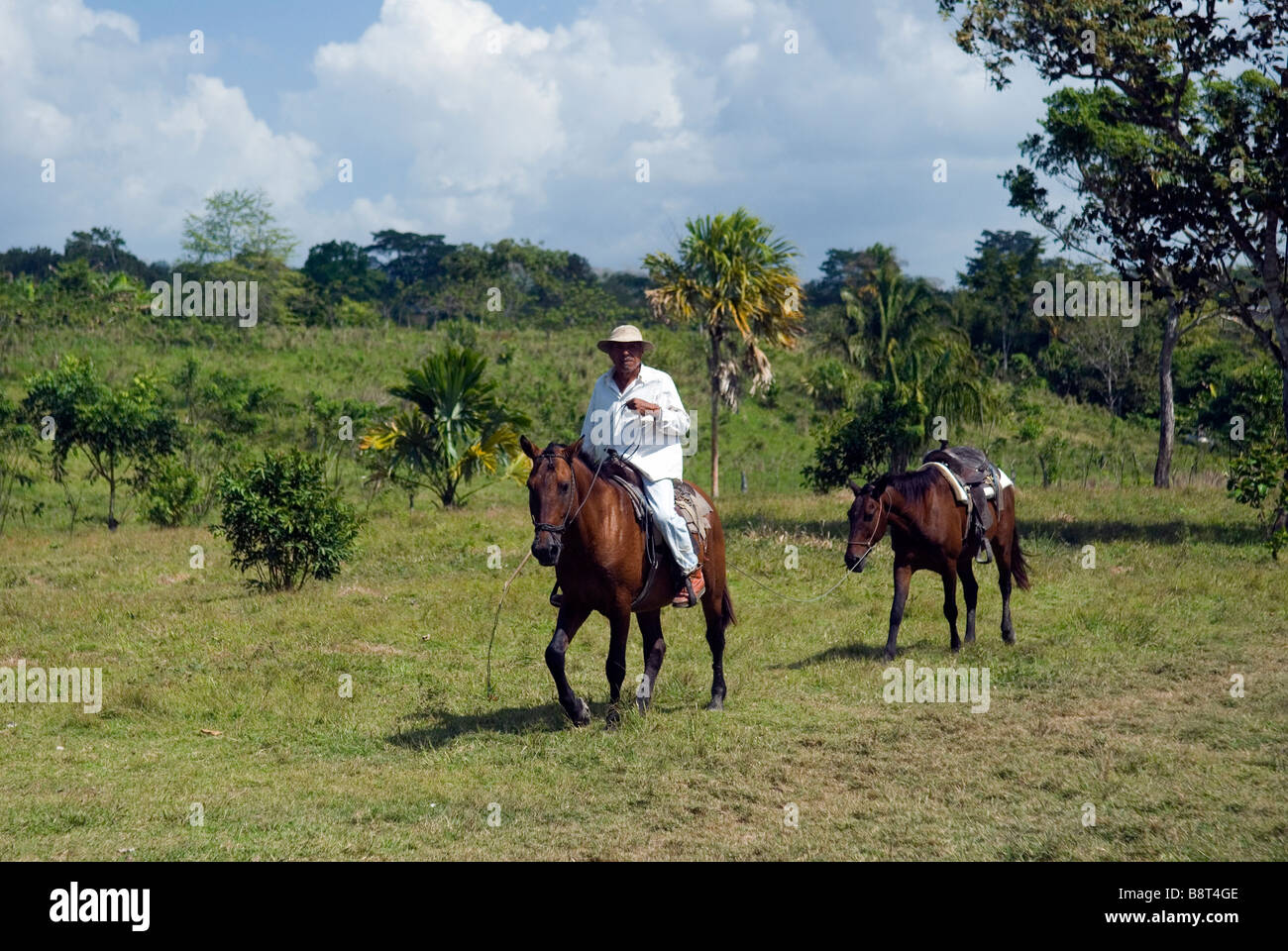 Colono settlers in Panama's Darien region Stock Photo
