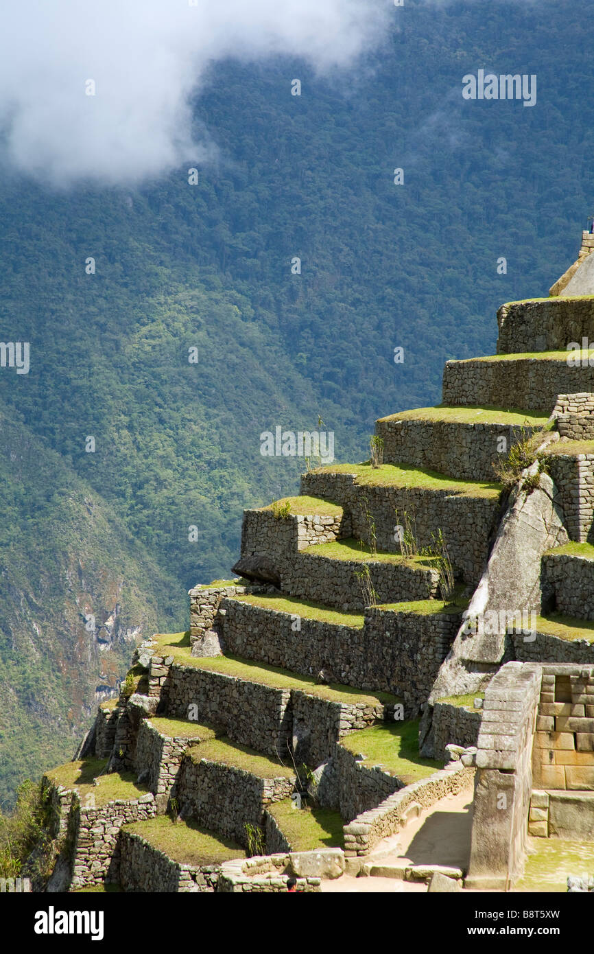 Machu picchu and terraces hi-res stock photography and images - Alamy