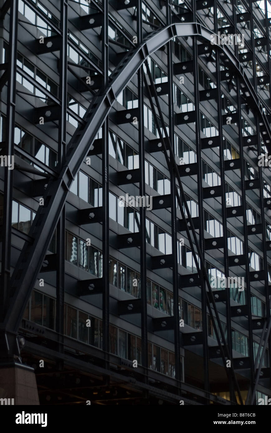 An office block on Liverpool Street station in London, UK Stock Photo