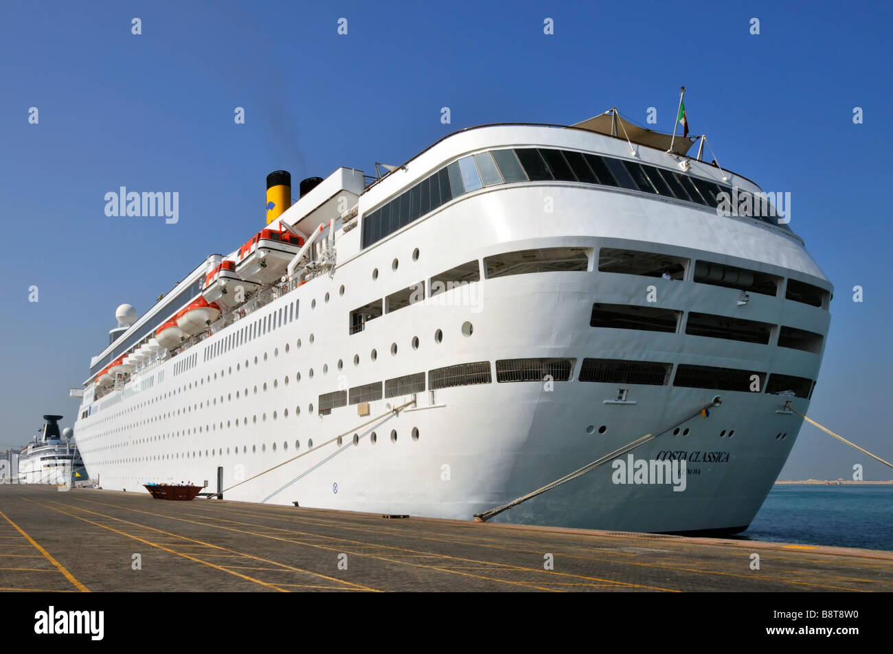Dubai Costa cruise liner moored at Port Rashid Stock Photo