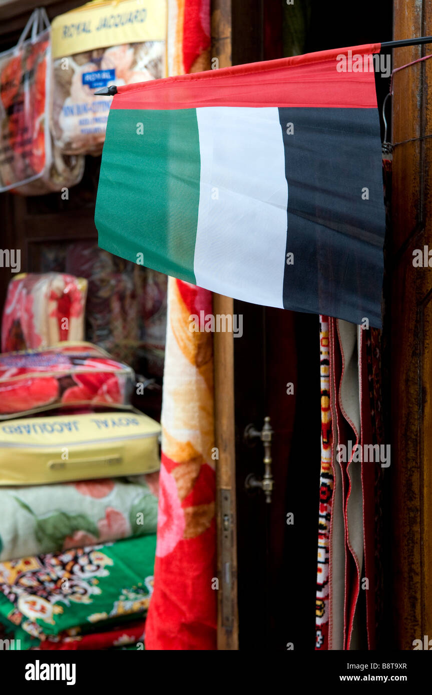 fabric shop in deira, dubai, uae Stock Photo Alamy