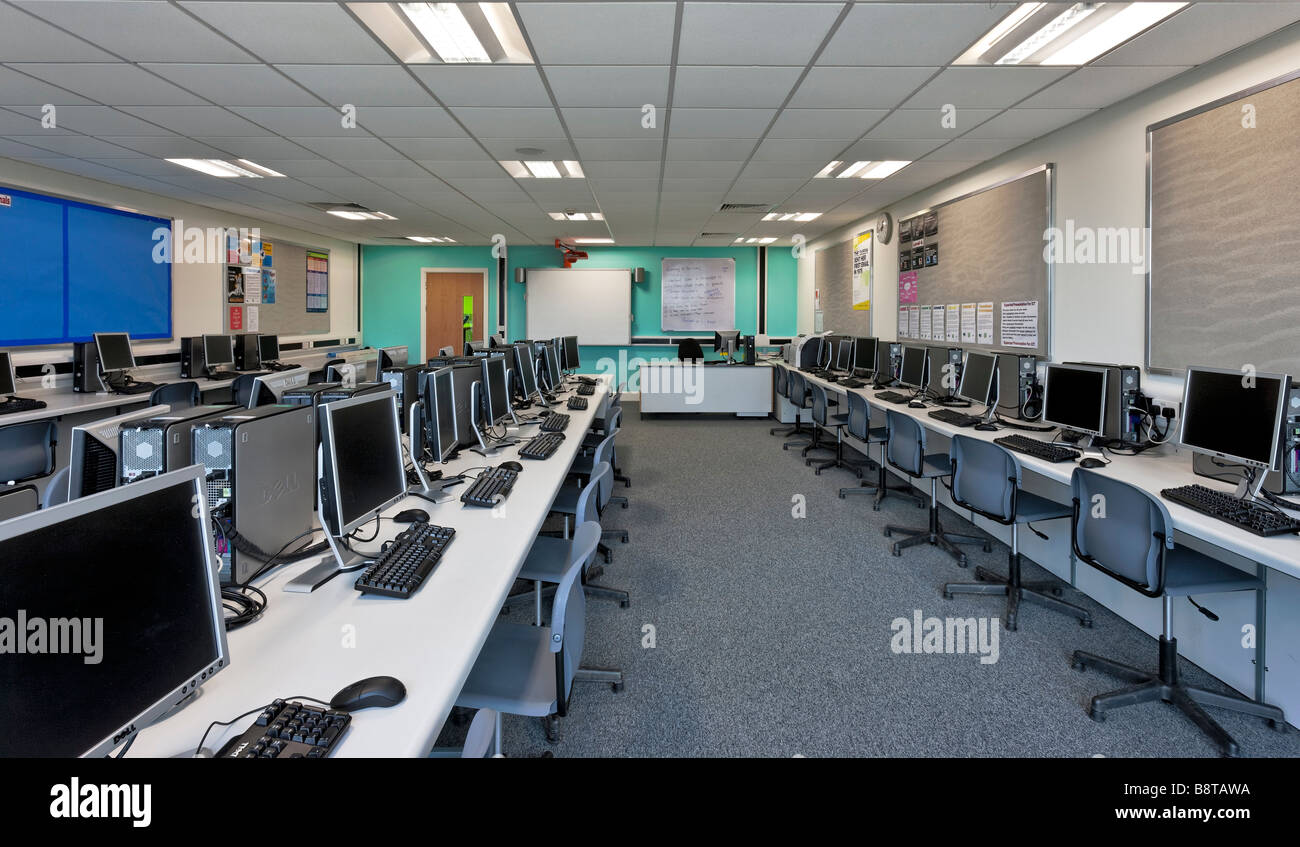 Fullhurst Community College in Leicester Stock Photo