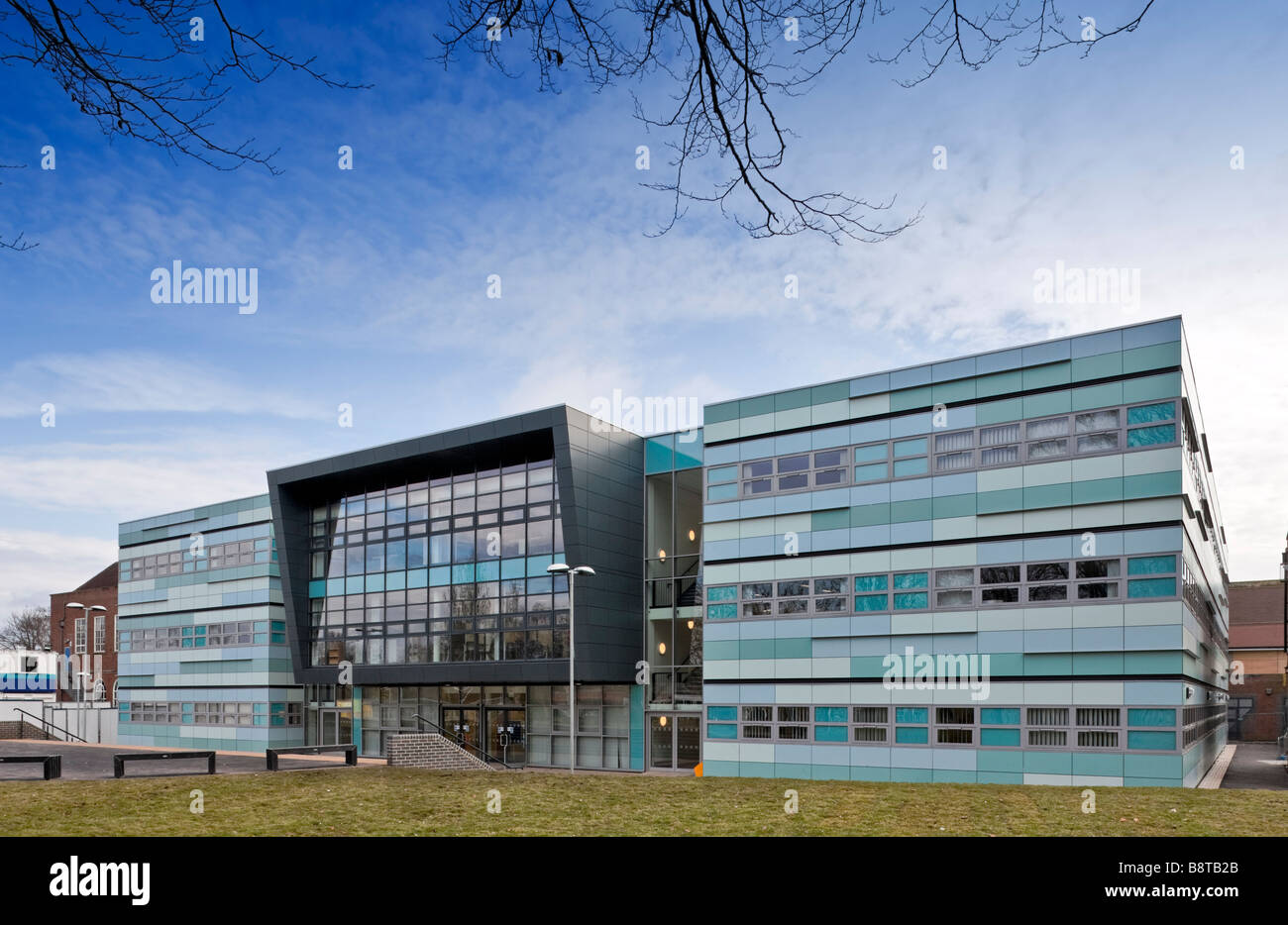 Fullhurst Community College in Leicester Stock Photo