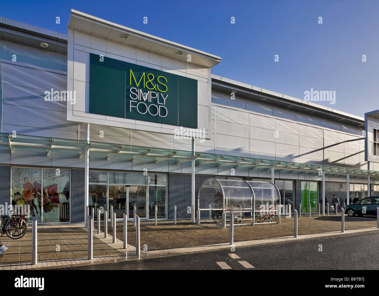 Marks And Spencer Food Store At Maybird Retail Park Stratford Upon Avon Stock Photo Alamy