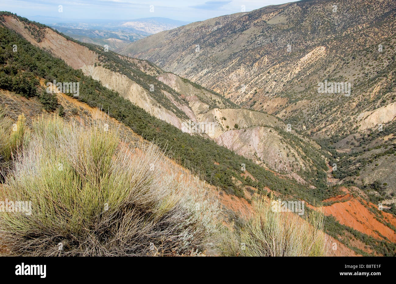 View of Santiago Canyon CA Stock Photo - Alamy