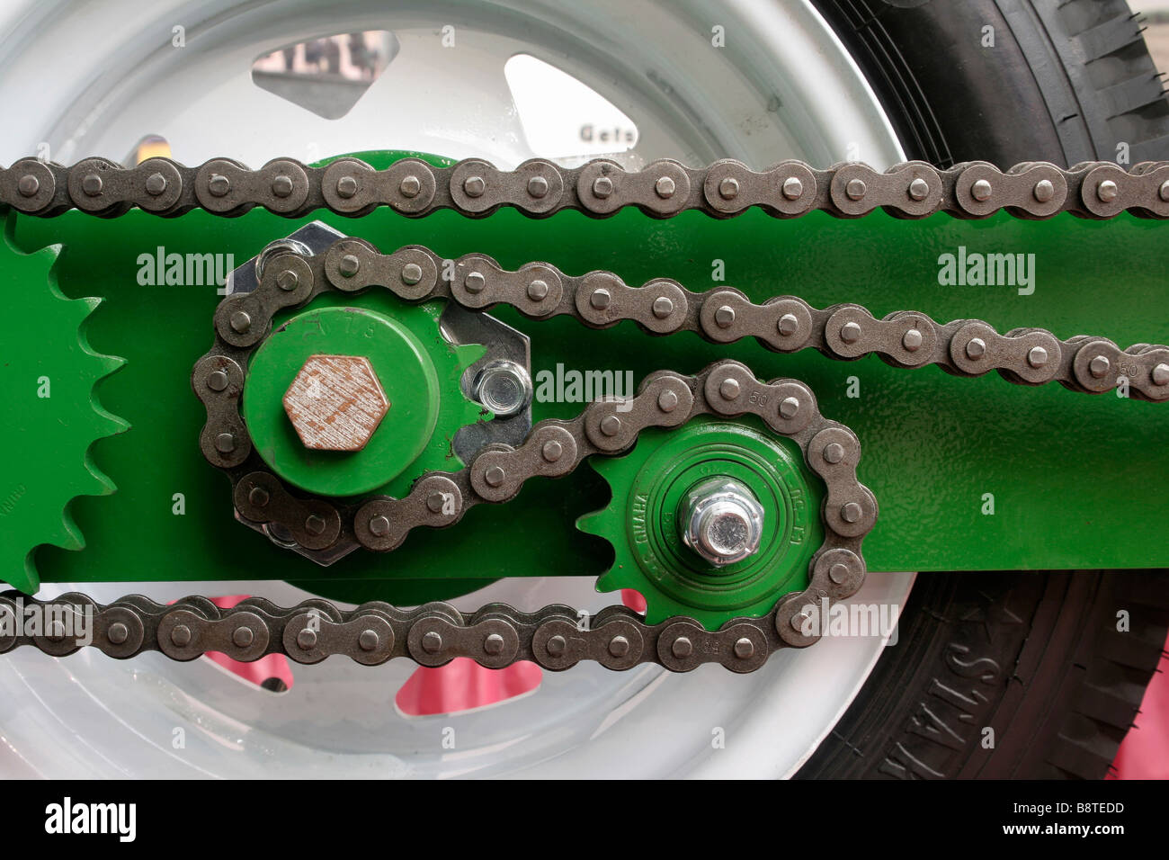 Roller chain drive hires stock photography and images Alamy