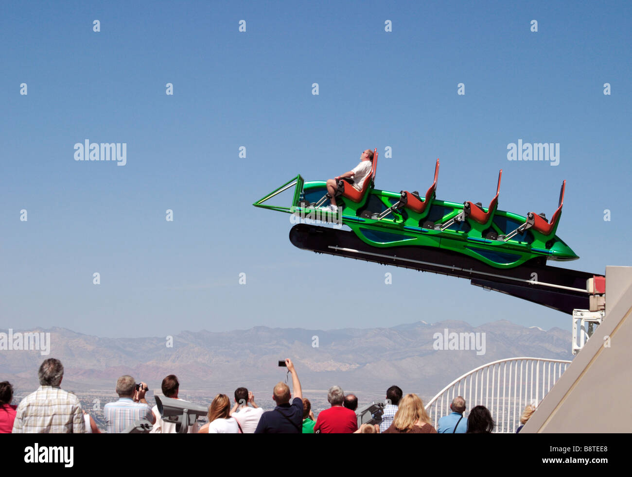 Big Shot Thrill Ride, Stratosphere Las Vegas Stock Photo - Alamy